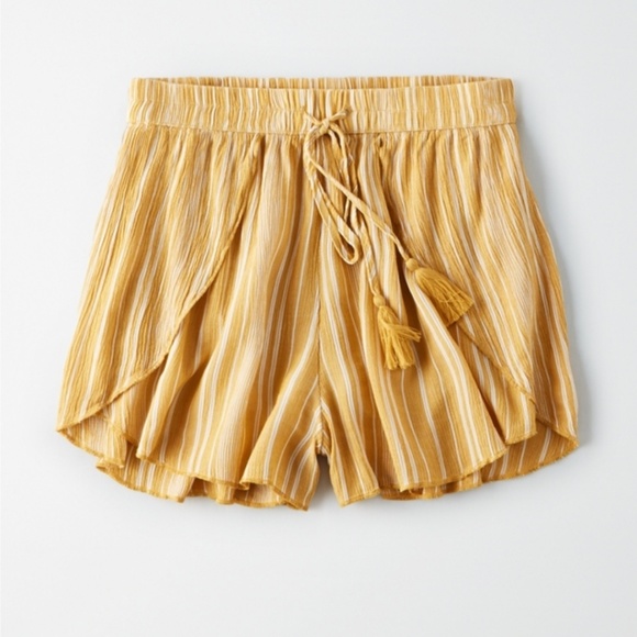 high waisted runner shorts